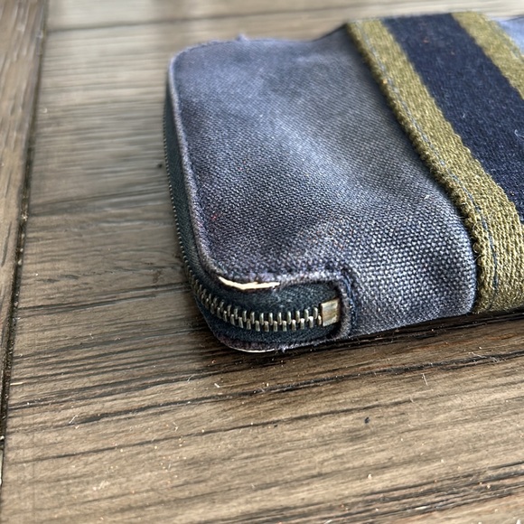 Hermes Herline Paris Blue Wallet - Picture 9 of 9